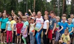 Встреча  с Инной Филимоновой в загородном лагере