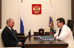 Рабочая встреча с губернатором  Владимирской области Светланой Орловой