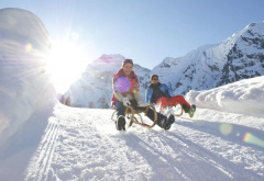 Информация для населения о правилах безопасного катания детей со снежных горок