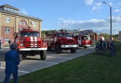 Выставка пожарной техники